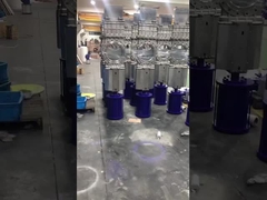 دریچه دریچه چاقوی خمیر با اکتور پنوماتیک دوگانه