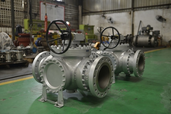 High Pressure Ball Valve / Top Entry Ball Valves with Fire Safe and Antistatic Options