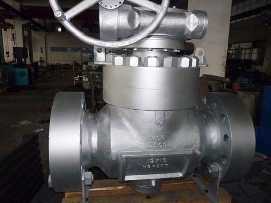 Top Mount Ball Valves With Extended Bonnet Flanged Ends For Oil And Gas Applications